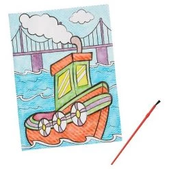 Melissa & Doug Melissa & Doug My First Paint With Water Activity Books Set - Animals, Vehicles, and Pirates -Melissa & Doug Sales 2022 unnamed file 613