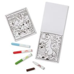 Melissa & Doug Melissa & Doug On the Go Magicolor Coloring Books Set - Farm Animals, Friends and Fun, Adventure
