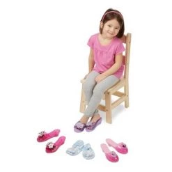 Melissa & Doug Melissa & Doug Role Play Collection - Step In Style! Dress-Up Shoes Set (4 Pairs) -Melissa & Doug Sales 2022 unnamed file 686