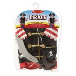 Melissa & Doug Melissa & Doug Pirate Role Play Costume Dress-Up Set With Hat, Sword, and Eye Patch -Melissa & Doug Sales 2022 unnamed file 696