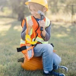 Melissa & Doug Melissa & Doug Construction Worker Role Play Costume Dress-Up Set (6pc)