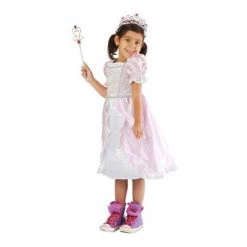 Melissa & Doug Melissa & Doug Princess Role Play Costume Set (3pc)- Pink Gown, Tiara, Wand