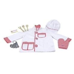 Melissa & Doug Melissa & Doug Chef Role Play Costume Dress - Up Set With Realistic Accessories -Melissa & Doug Sales 2022 unnamed file 725