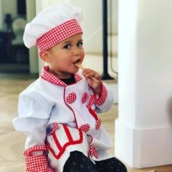 Melissa & Doug Melissa & Doug Chef Role Play Costume Dress - Up Set With Realistic Accessories -Melissa & Doug Sales 2022 unnamed file 727