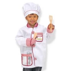 Melissa & Doug Melissa & Doug Chef Role Play Costume Dress - Up Set With Realistic Accessories -Melissa & Doug Sales 2022 unnamed file 729
