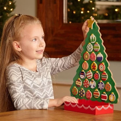Melissa & Doug Melissa & Doug Wooden Advent Calendar - Magnetic Christmas Tree, 25 Magnets 2 Melissa & Doug Melissa & Doug Wooden Advent Calendar - Magnetic Christmas Tree, 25 Magnets