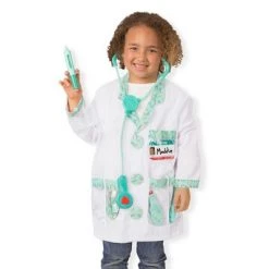 Melissa & Doug Melissa & Doug Doctor Role Play Costume Dress-Up Set (7pc) -Melissa & Doug Sales 2022 unnamed file 753