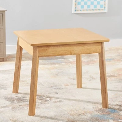 Melissa & Doug Melissa & Doug Wooden Square Table - Natural 2 Melissa & Doug Melissa & Doug Wooden Square Table - Natural