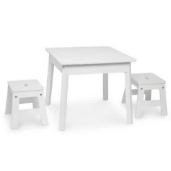 Melissa & Doug Melissa & Doug Wooden Square Table - White -Melissa & Doug Sales 2022 unnamed file 790