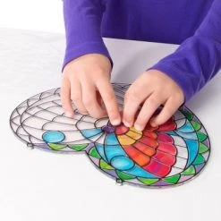 Melissa & Doug Melissa & Doug Stained Glass Made Easy Activity Kit: Butterfly - 140+ Stickers -Melissa & Doug Sales 2022 unnamed file 798