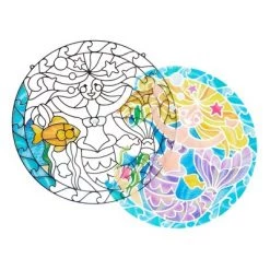 Melissa & Doug Melissa & Doug Stained Glass Made Easy Activity Kit: Mermaids - 140+ Stickers -Melissa & Doug Sales 2022 unnamed file 801