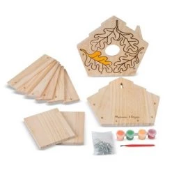 Melissa & Doug Melissa & Doug Build-Your-Own Wooden Birdhouse Craft Kit -Melissa & Doug Sales 2022 unnamed file 812