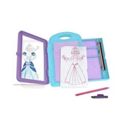 Melissa & Doug Melissa & Doug Princess Design Activity Kit - 9 Double-Sided Plates, 4 Colored Pencils, Rubbing Crayon -Melissa & Doug Sales 2022 unnamed file 830
