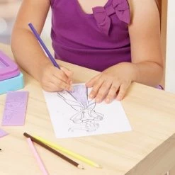 Melissa & Doug Melissa & Doug Princess Design Activity Kit - 9 Double-Sided Plates, 4 Colored Pencils, Rubbing Crayon -Melissa & Doug Sales 2022 unnamed file 835
