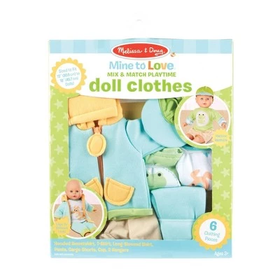 Melissa & Doug Melissa & Doug Mine to Love Mix & Match Playtime Doll Clothes 3 Melissa & Doug Melissa & Doug Mine to Love Mix & Match Playtime Doll Clothes - Image 2