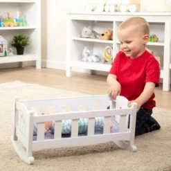 Melissa & Doug Melissa & Doug Mine to Love Doll Cradle 14 Melissa & Doug Melissa & Doug Mine to Love Doll Cradle -Melissa & Doug Sales 2022 unnamed file 937