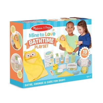 Melissa & Doug Melissa & Doug Mine to Love Changing & Bathtime Play Set 5 Melissa & Doug Melissa & Doug Mine to Love Changing & Bathtime Play Set - Image 3